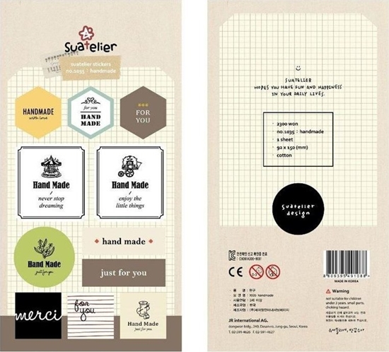 Picture of Naklejki ozdobne Hand Made