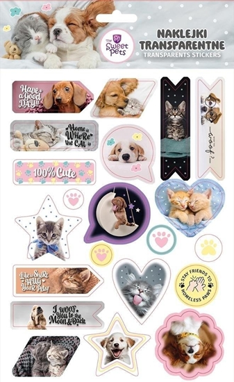 Picture of Naklejki ozdobne The sweet pets mix