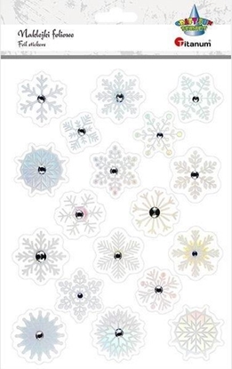 Изображение Naklejki papierowe brokat Boe Narodzenie mix