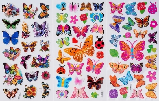 Изображение Naklejki plastikowe MIX EDUKAMP