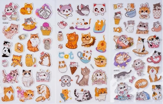 Изображение Naklejki plastikowe MIX EDUKAMP