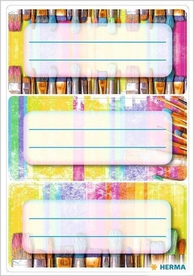 Picture of Naklejki szkolne - Pdzle 9szt