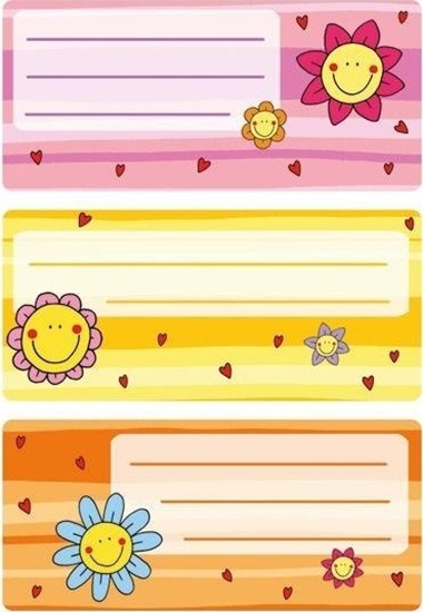 Picture of Naklejki szkolne - Soneczko 9szt