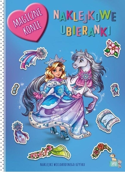 Picture of Naklejkowe ubieranki. Magiczne konie