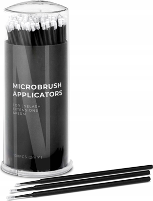 Picture of NANOLASH_Microbrush mikro aplikatory do rzs 2mm 100szt.