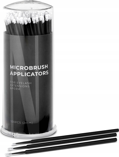 Picture of NANOLASH_Microbrush mikro aplikatory do rzs 2mm 100szt.