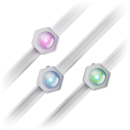 Picture of Nanoleaf Smart Multicolor Permanent Outdoor Lights Expansion Pack, 5m