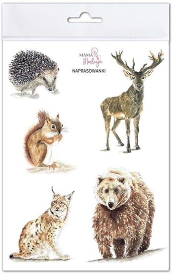 Изображение Naprasowanki Zwierzta lene