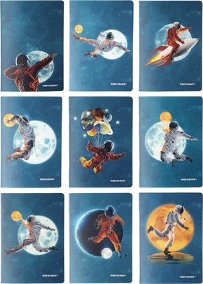 Изображение Narcissus Zeszyt A5/60K kratka PP Cosmo (9szt) NARCISSUS