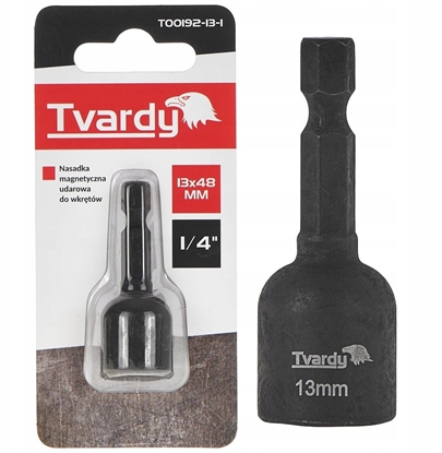 Picture of Nasadka magnetyczna udarowa do wkrtów 13mm x 48mm 1/4" (1/10/50/300)