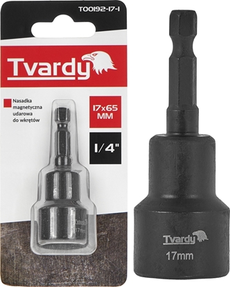 Picture of Nasadka magnetyczna udarowa do wkrtów 17mm x 65mm 1/4" (1/10/40/200)