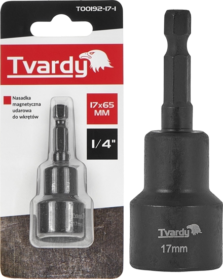 Picture of Nasadka magnetyczna udarowa do wkrtów 17mm x 65mm 1/4" (1/10/40/200)