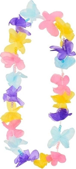 Picture of Naszyjnik hawajski Motylki kolorowy