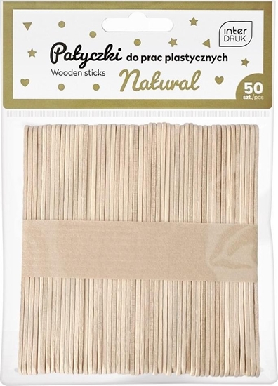 Picture of Interdruk Patyczki do prac plastycznych 50szt