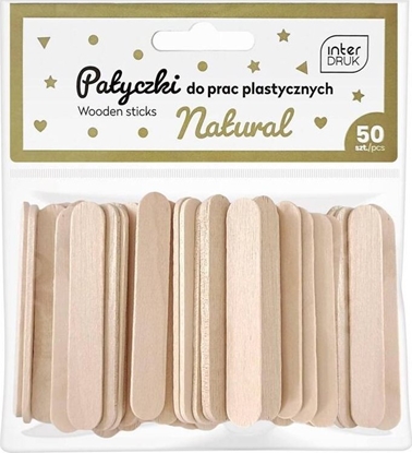 Attēls no Interdruk Patyczki do prac plastycznych 65mm 50szt