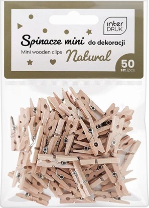Attēls no Interdruk Spinacze do dekoracji mini 50szt