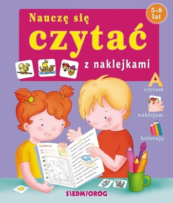 Picture of Naucz si czyta z naklejkami