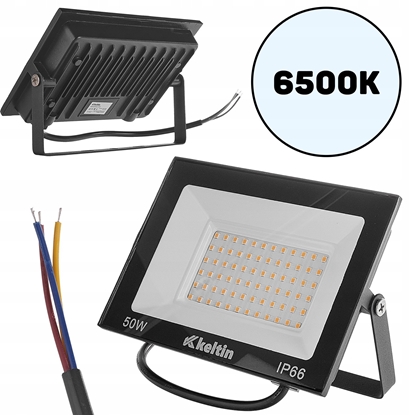 Attēls no Nawietlacz LED 50W  barwa biaa zimna 6500K (40/50)