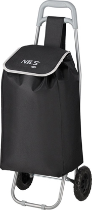 Picture of NC17106 WÓZEK NA ZAKUPY 40L CZARNY NLS CAMP