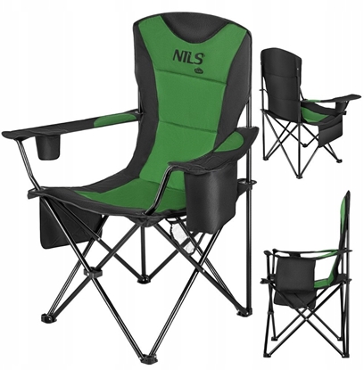 Изображение NC3501 KRZESO KEMPINGOWE SKADANE KHAKI NILS CAMP