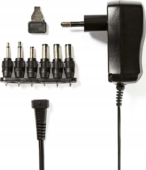 Изображение Nedis Nedis ACPA006 adapter zasilajcy/ inwentor Czarny