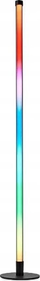 Picture of Nedis Nedis WIFILD20RGBW inteligentne owietlenie Inteligentna lampa stoowa Wi-Fi Aluminium, Czarny 10 W