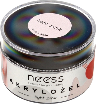 Attēls no NEESS Akryloel do paznokci Light Pink (7898) 15g