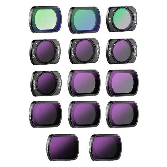Picture of Neewer Filter kit for DJI Osmo Pocket 3 Neewer FL-P10 (ND8~1000,LPR,MIST1/4 ,CPL,ND8/PL~ND64/PL