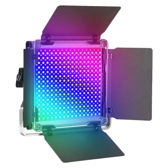 Picture of Neewer Lamp LED Neewer 660 PRO RGB 50W barndoors