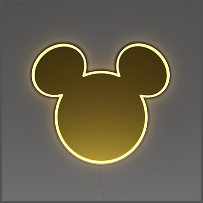 Изображение Neon Yellowpop Disney Mickey Mirror       złoty