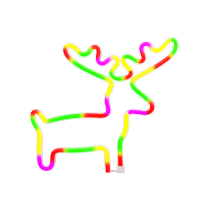 Picture of Neon LED Light ELK multicolor Bat + USB FLNE12 For