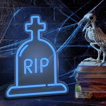 Attēls no Neona PLEXI LED RIP zila FPNE16 Forever Light