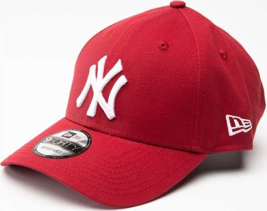 Изображение New Era LEAGUE ESSENTIALS 012 BURGUNDY - - uniseks - czerwony