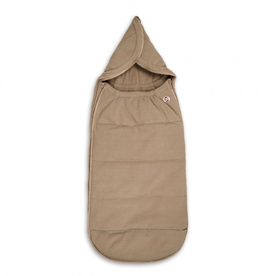 Picture of New! Lodger Mini BunkerTeddy all-season sleeping bag for car seats Beige BKM 630