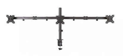 Picture of NEWSTAR FLAT SCREEN DESK MOUNT (CLAMP/GROMMET) 10-27" BLACK