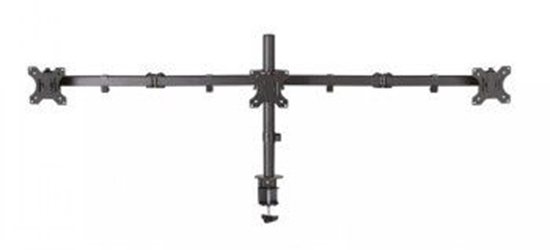 Picture of NEWSTAR FLAT SCREEN DESK MOUNT (CLAMP/GROMMET) 10-27" BLACK