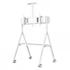 Picture of NEWSTAR MOBILE FLAT SCREEN FLOOR STAND (HEIGHT: 110 - 144 CM) 32-65" WHITE