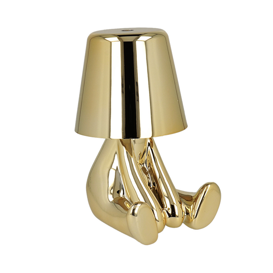 Picture of Night lamp Golden Man design H