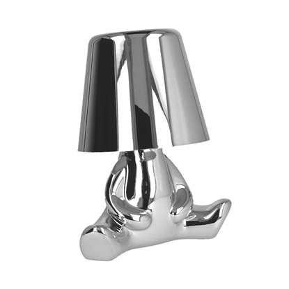 Picture of Night lamp Silver Man design B