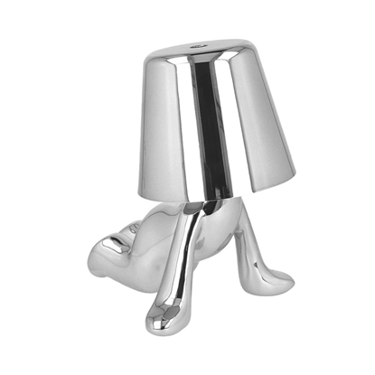 Picture of Night lamp Silver Man design E