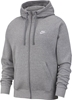 Picture of Nike Bluza Nike Sportswear Club Men's Full-Zip Hoodie BV2648 063 BV2648 063 szary S