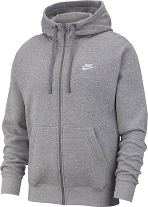 Picture of Nike Bluza mska NSW Club Hoodie FZ szara BV2648 063