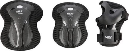 Изображение Nils Extreme H8334 CZARNE ROZM. S ZESTAW OCHRANIACZY NILS EXTREME