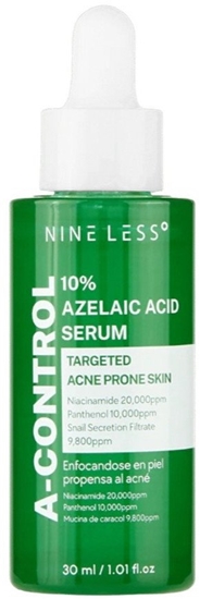 Picture of NINE LESS_A-Control 10% Azelaic Acid Serum serum do twarzy o dziaaniu rozjaniajcym 30ml