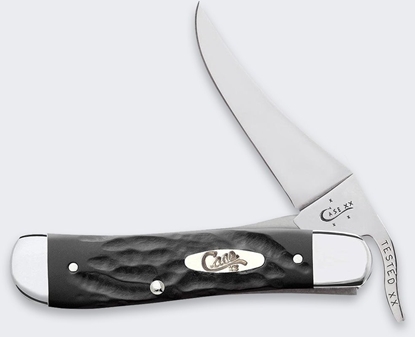 Picture of Nó Skadany Case Jigged Rough Black Russlock SS B