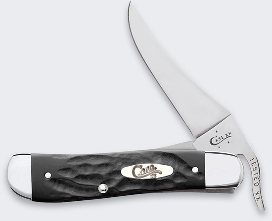 Picture of Nó Skadany Case Jigged Rough Black Russlock SS B