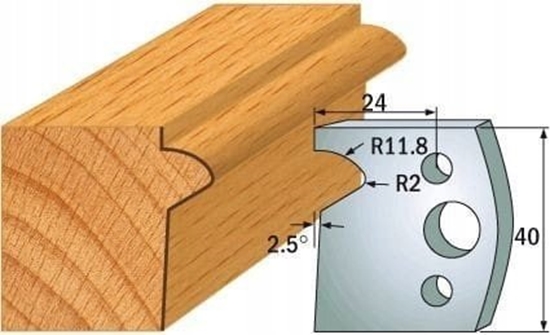 Picture of NOE HSS 40x4 mm