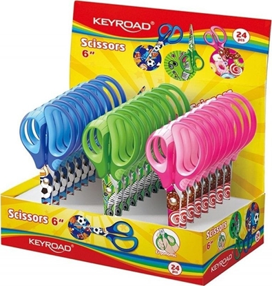 Изображение Noyczki szkolne Tatto soft 15cm (24szt)