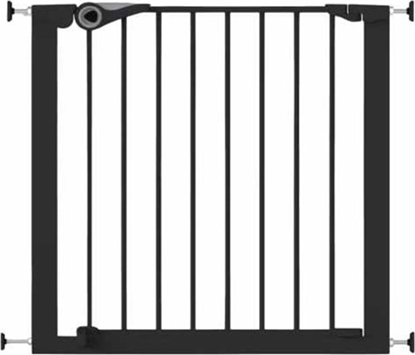 Attēls no Noma Noma Bramka zabezpieczajca Easy Pressure Fit, 75-82 cm, metal, czarna