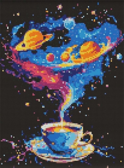 Picture of Norimpex Diamentowa mozaika - Kosmiczny wir 30x40cm